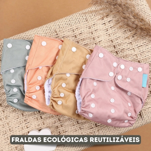 KIT FRALDAS ECO BABY