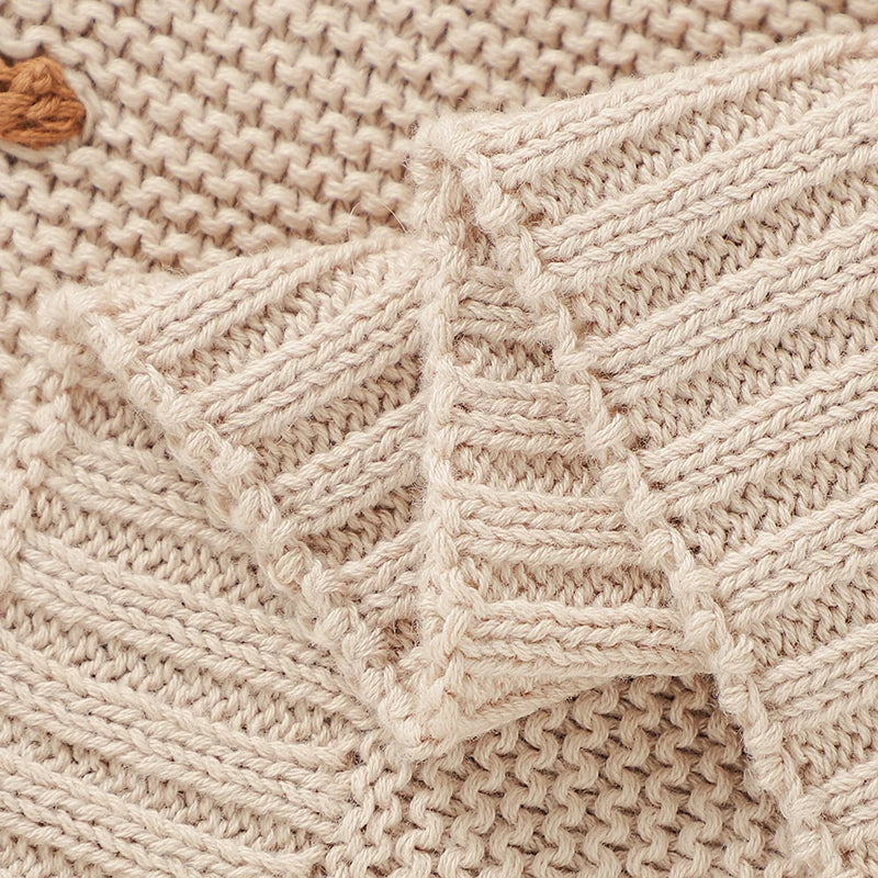 Manta Tricot Petit Poá